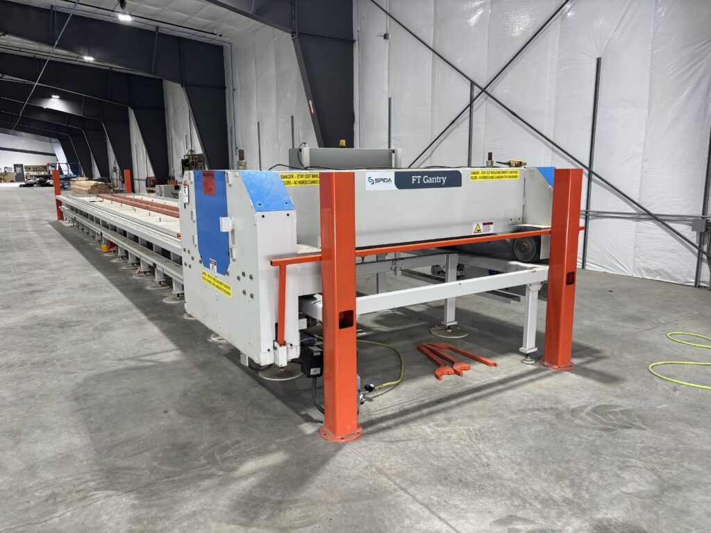 Floor truss machine